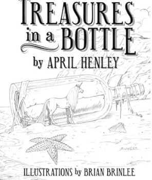 Treasures in a Bottle: The Worldโs First Fantasy Novel Coloring Book โจ