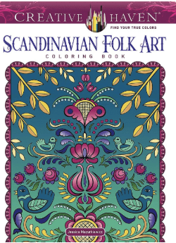 Scandinavian Folk Art Coloring Book: Timeless Nordic Patterns Come to Life ๐จ